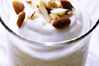 Deliciously Creamy Sugar-Free Vanilla Almond Shake Recipe