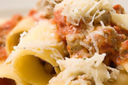 Manicotti Magic: The Art of Stuffing Italian Pasta Shells