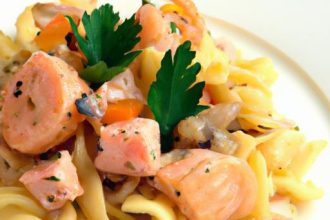 Silky Smoked Salmon Pasta: A Flavorful Seafood Delight