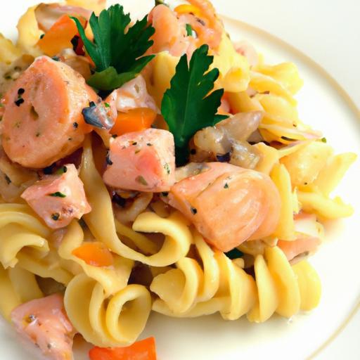 Silky Smoked Salmon Pasta: A Flavorful Seafood Delight