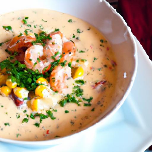 Creamy Shrimp and Corn Chowder: A Savory Coastal Delight