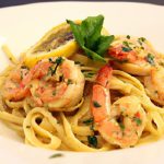 Zesty Shrimp Linguine: Garlic & White Wine Delight Recipe