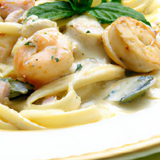 Olive Garden's Chicken & Shrimp Carbonara:‌ A Creamy delight