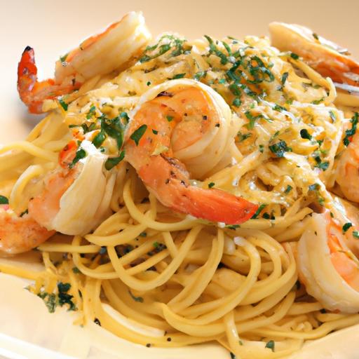 Silky ⁢Shrimp ‌Scampi ‌Linguini: A Creamy seafood ‌Delight