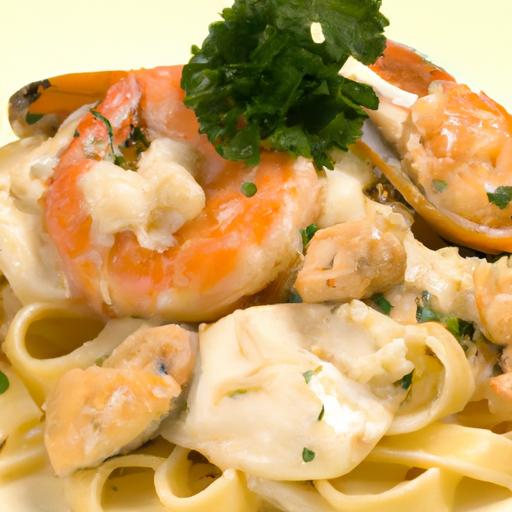 Creamy Seafood Fettuccine Alfredo: A Taste of ⁤the Sea