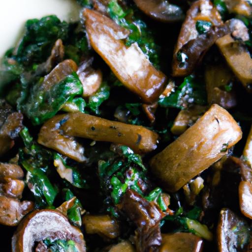 Savor the Flavor: Perfectly Sautéed ​Spinach and Mushrooms