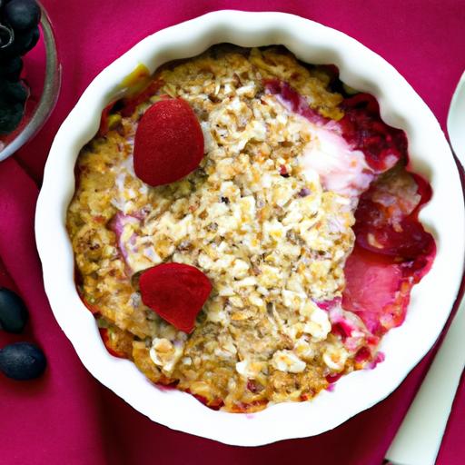 Berry Cobbler ⁣Bliss: ⁢Irresistible Oat-Topped‍ Delight