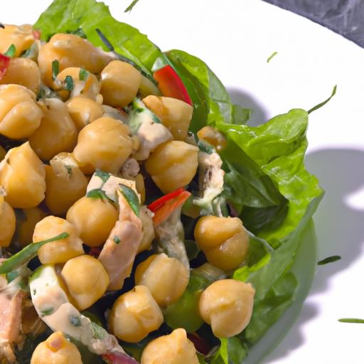 Fresh Twist: ⁣Pesto Chicken and Chickpea Salad Recipe