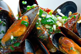 Fiery Korean Spicy Chili Mussels: A Zesty Sea Delight