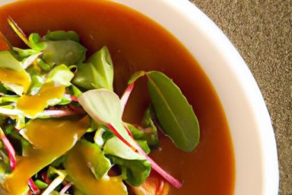 Golden Glow: Crafting Healthy Honey Mustard Dressing