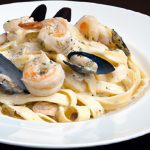 Creamy Seafood Fettuccine Alfredo: A Taste of the Sea