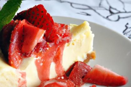 Sweeten Every Slice: The Perfect Strawberry Sauce for Cheesecake