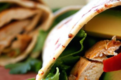 Savor the Perfect Grilled Chicken & Avocado Wrap Delight