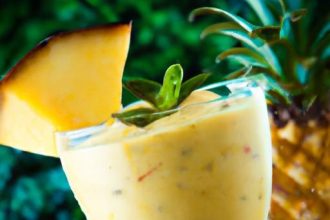Tropical Bliss: Crafting the Perfect Pineapple Smoothie Recipe