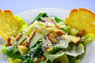Savor the Flavor: Grilled Chicken Caesar Salad Sans Croutons